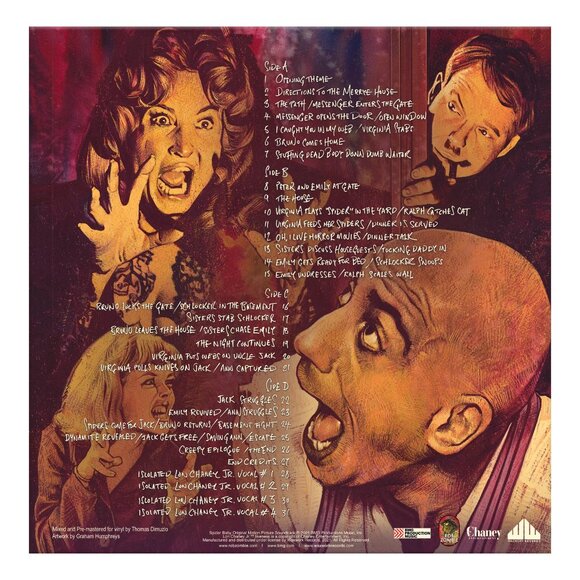 Rob Zombie Spider Baby 2-LP ~ Exclusive 180g Color Vinyl + 12 x 12 Insert ~ New! - Picture 4 of 4